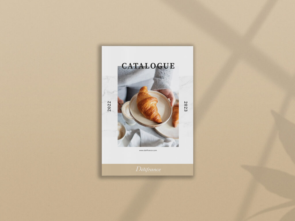 Design des catalogues produits BtoB — Délifrance