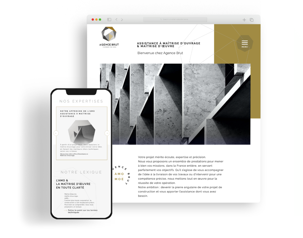 Communication BtoB — Agence Brut
