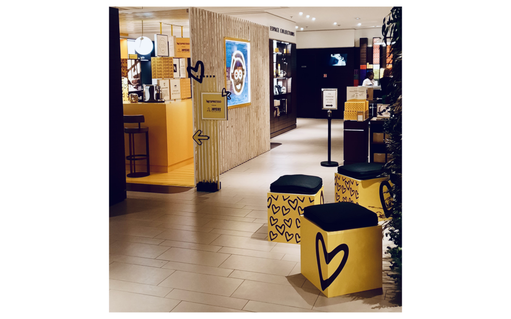 Communication instore — Nespresso