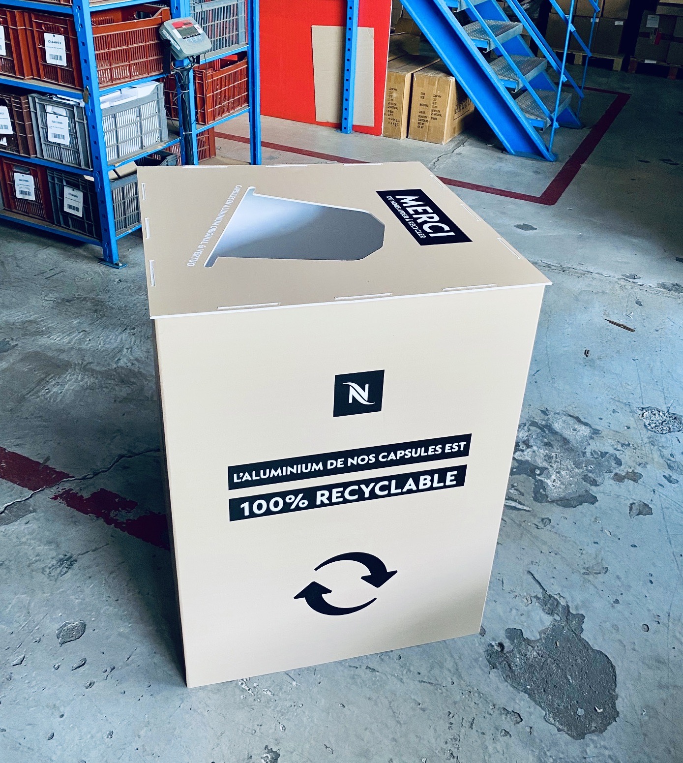 bar recyclage nespresso