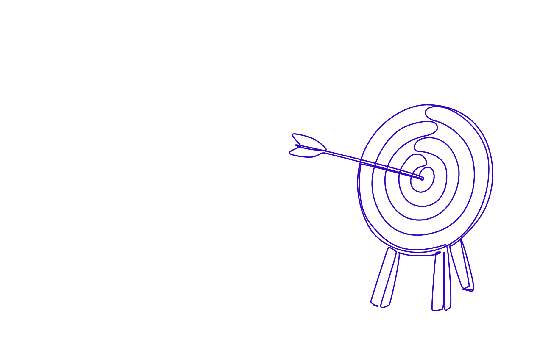 Illustration Bee Happy stratégie de contenu