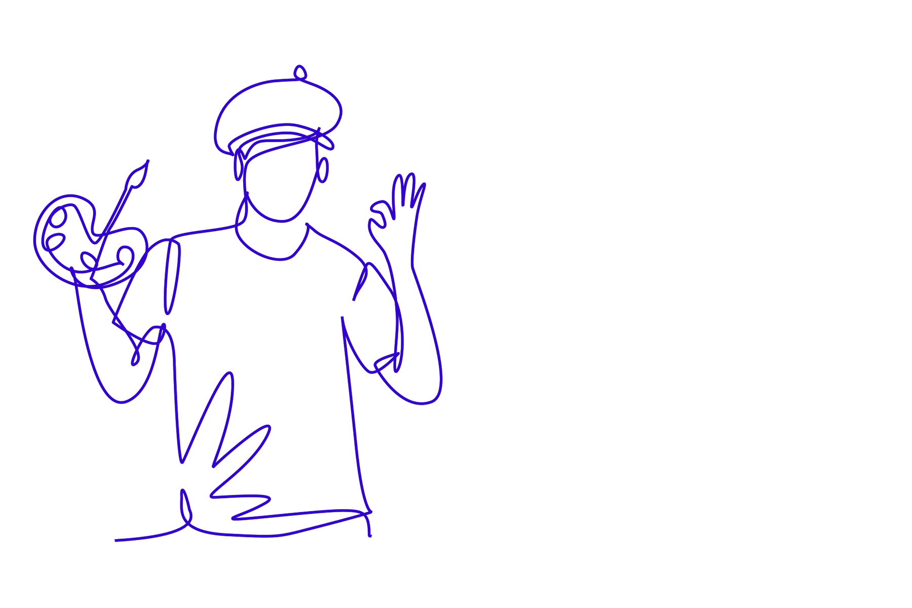 Illustration Bee Happy stratégie de contenu