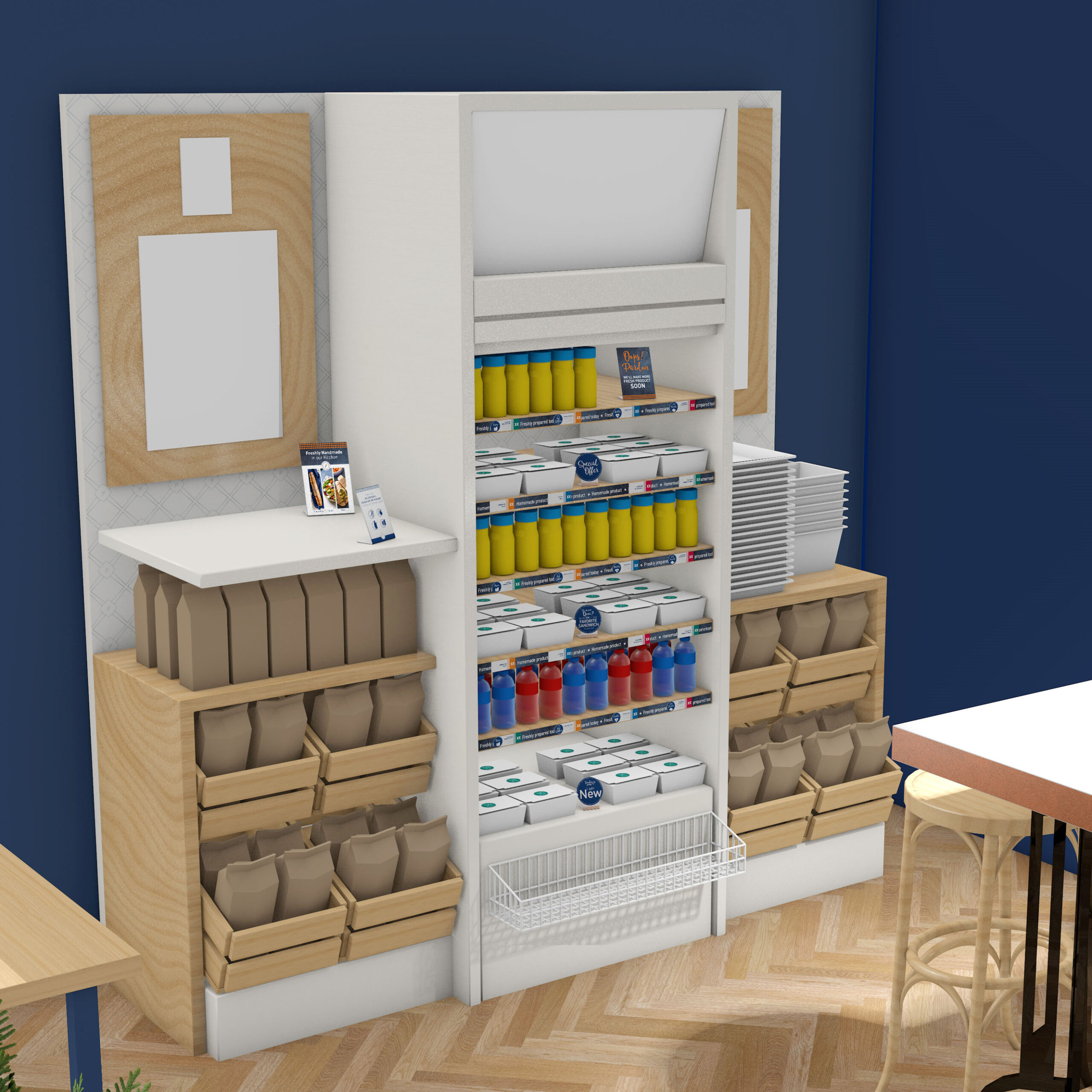merch delifrance franchise 3d grab go