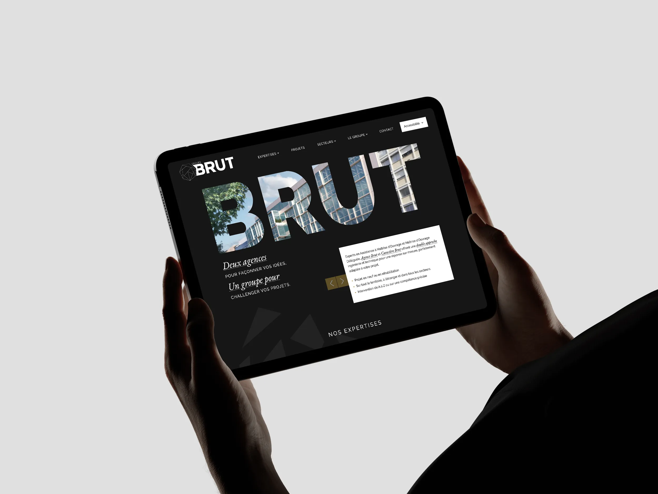 Bee Happy signe la nouvelle identité et le site éco-conçu de Groupe Brut