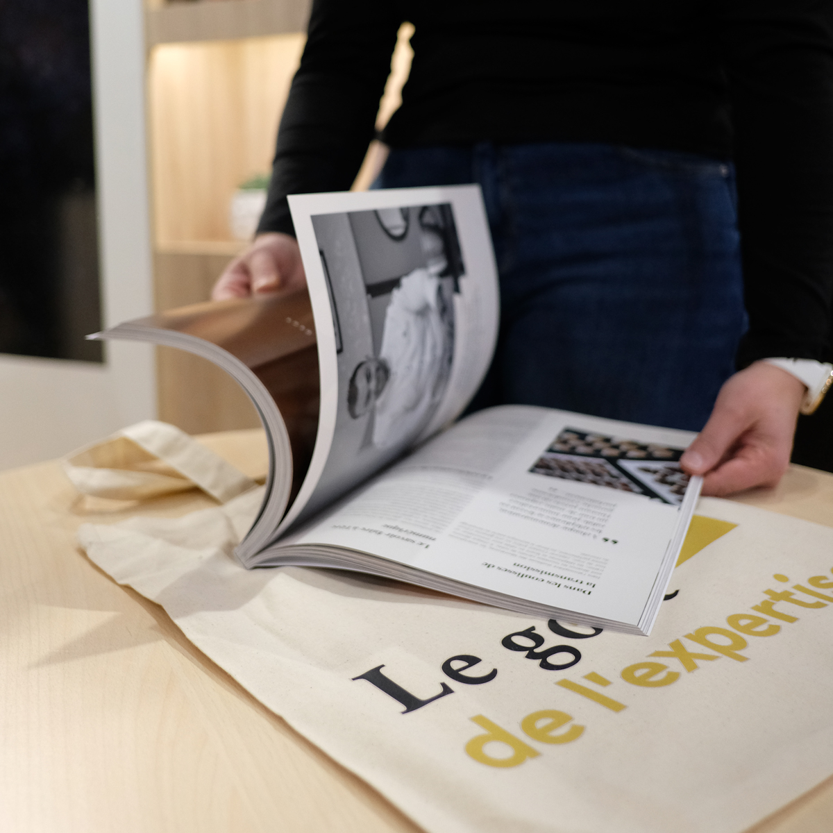 Réalisation agence Bee Happy - community management pour Délice et Création