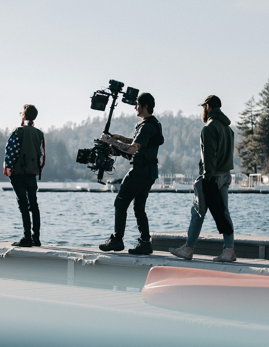 Photo d'un tournage de vidéo